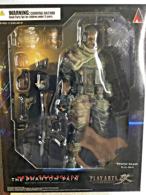 Metal Gear Solid V Action Figure Venom Snake Play Arts Kai The Phantom Pain US