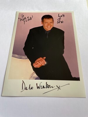 Dale Winton - TV Presenter - Original Hand Signed Autograph