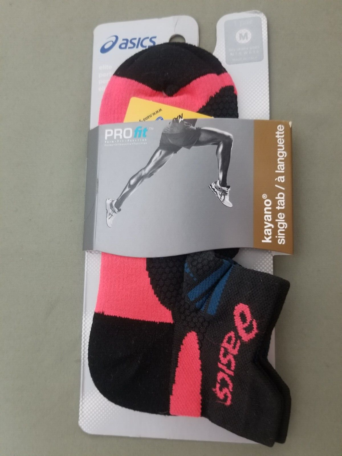 New Asics Kayano Performance Single Tab Socks eBay