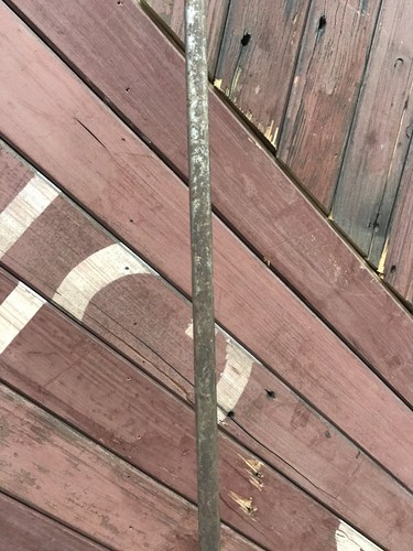 Antique Vintage Forged Fishing Spear 7 Tine Ornate 5.6 Ft