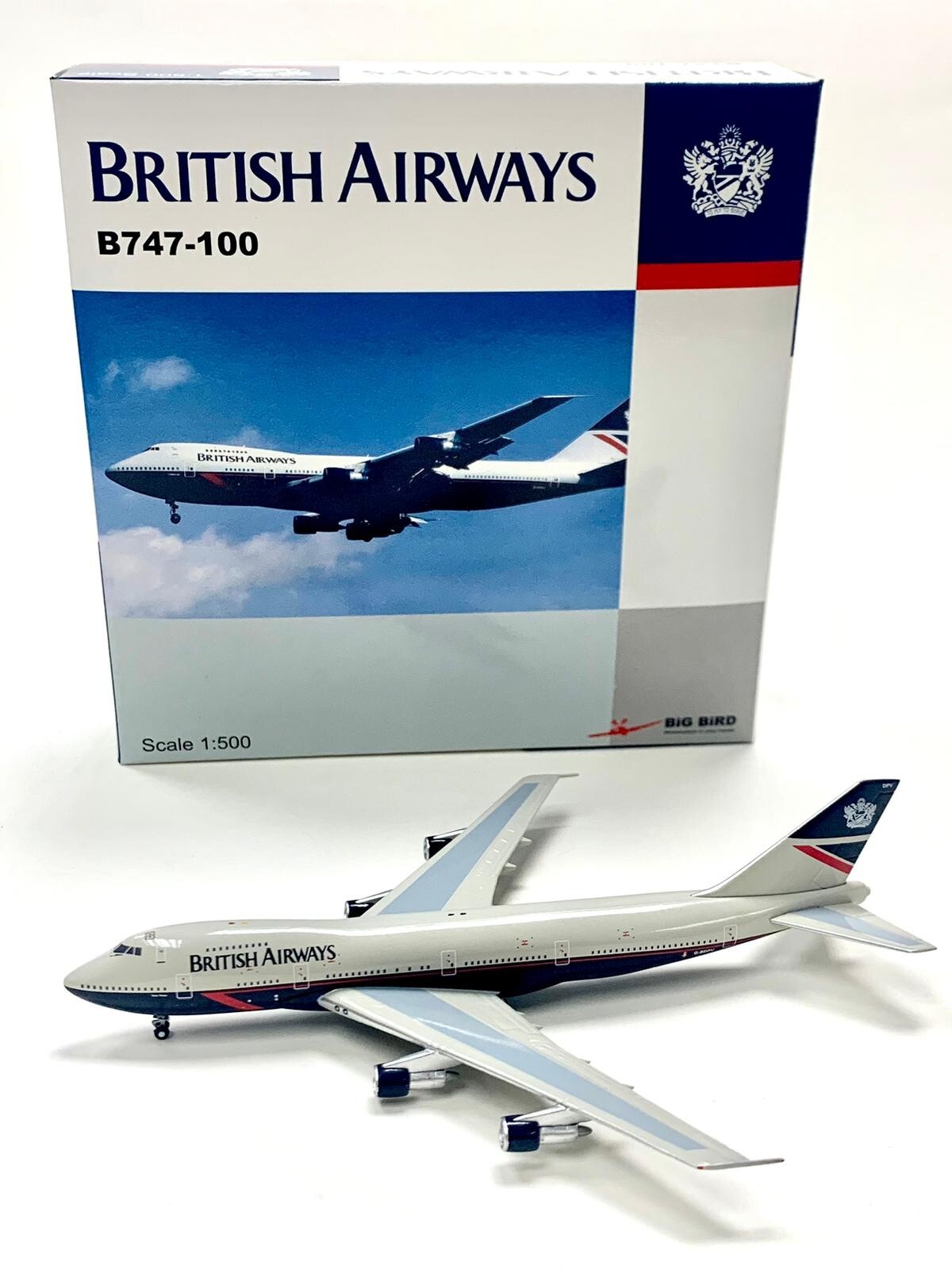 Big Bird / Herpa Scale 1:500 British Airways Boeing 747-100