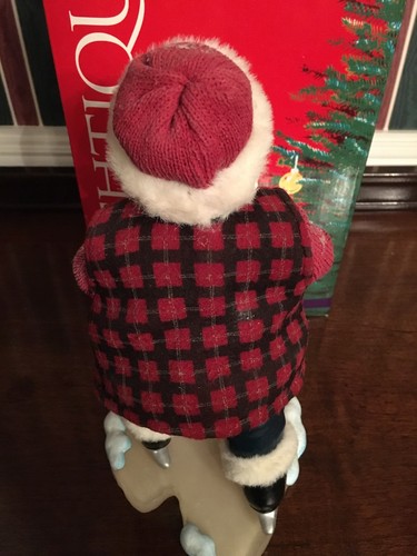 Department 56 Possible Dreams Clothtique Skating Lesson Santa Figure #713227