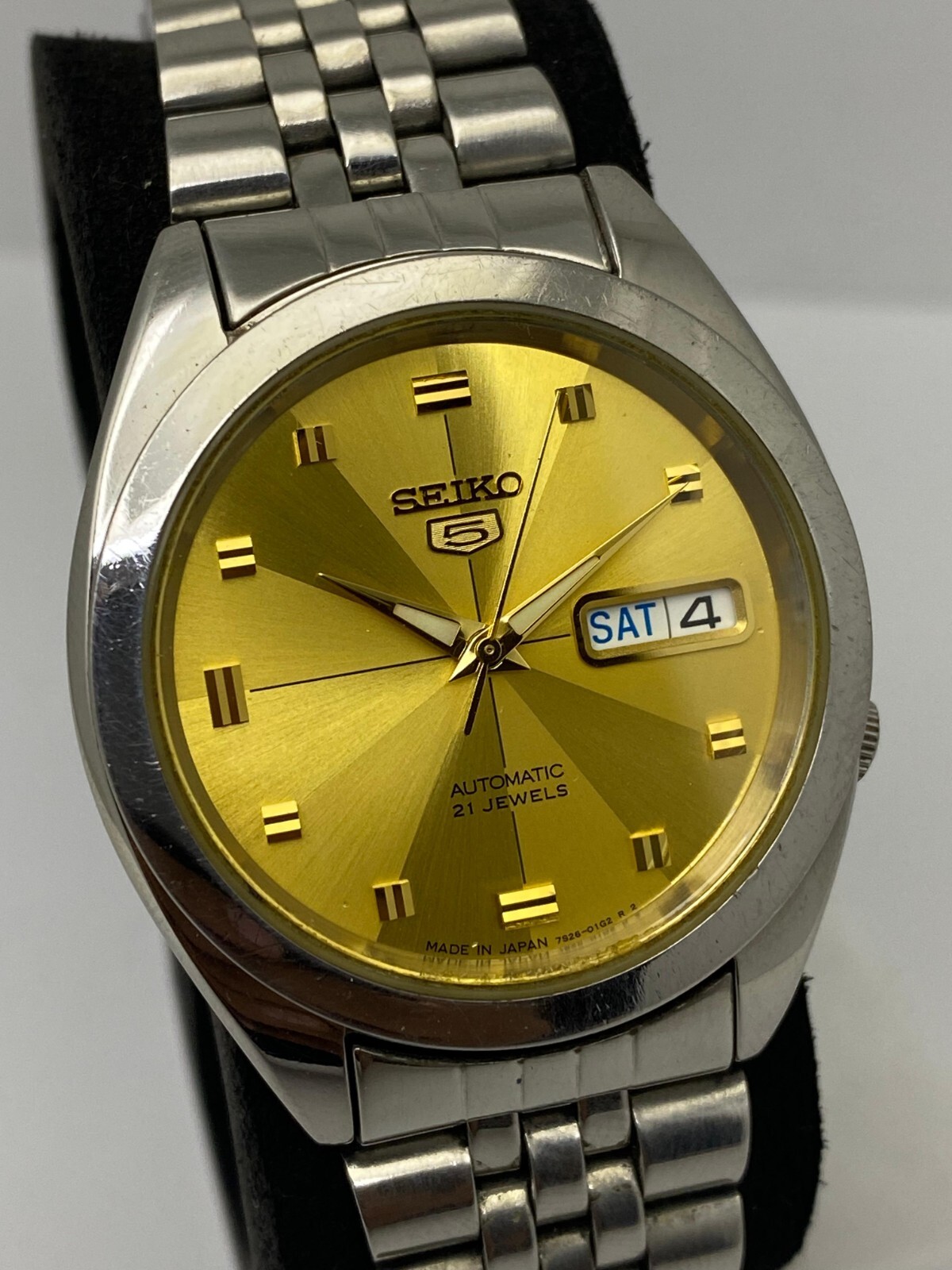Vintage seiko 5 Automatic 21 jewels 7S26-00X0 japan watch | eBay