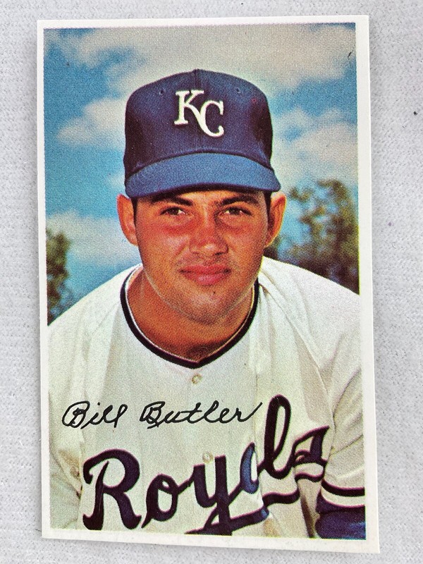 BILL PIERCE 2001 TOPPS ARCHIVES ON CARD AUTOGRAPH AUTO CARD