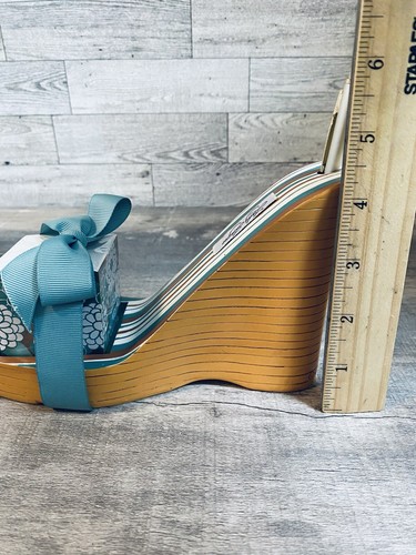 Vintage  Lady Jayne Wooden Block High Heeled Shoe Pencil Holder