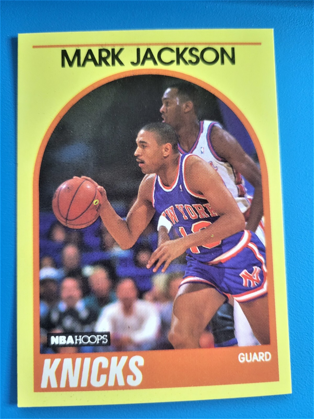 1990 Hoops 100 Superstars New York Knicks Basketball Card