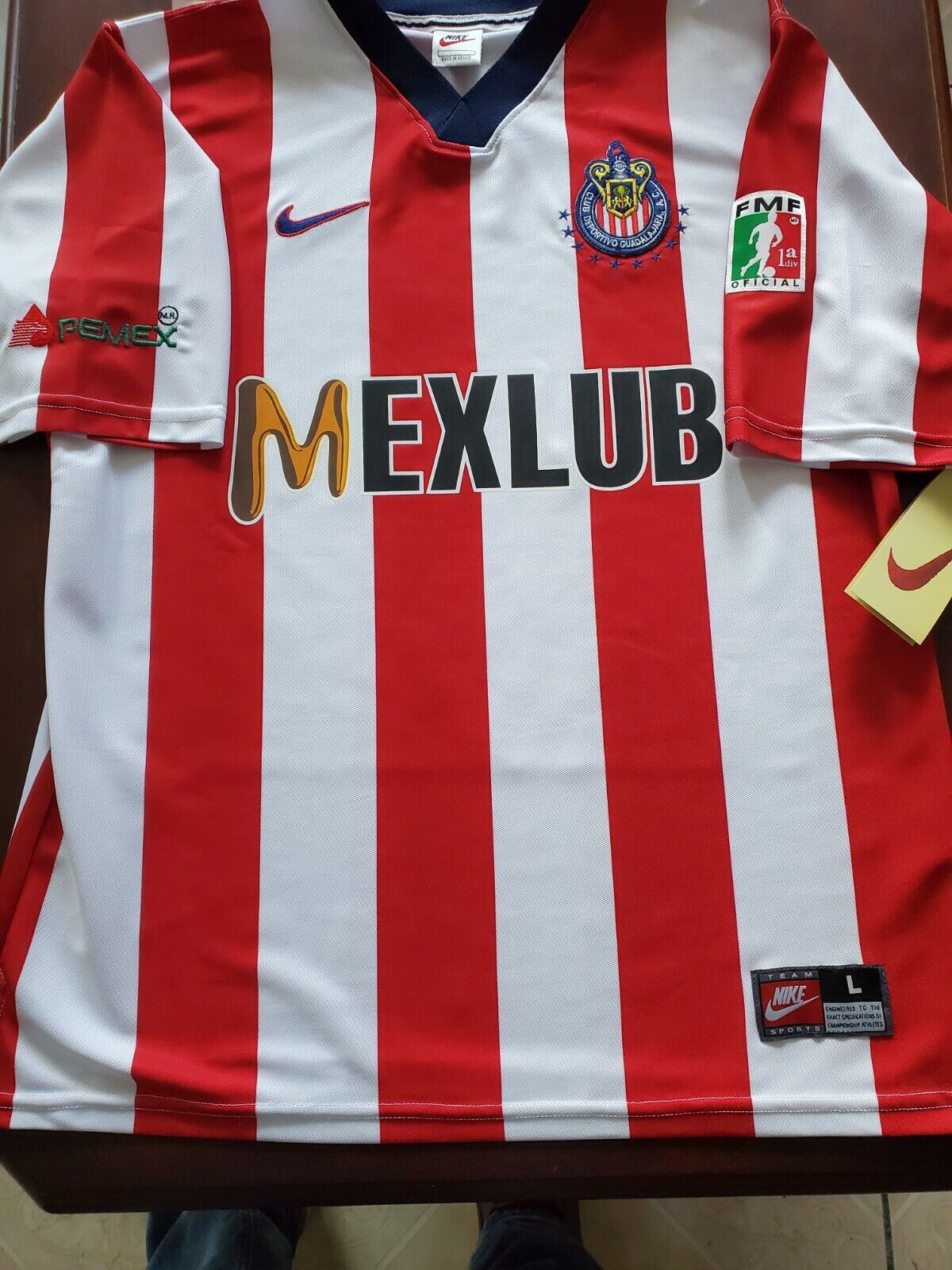Nike CHIVAS Rayadas de Guadalajara Retro 1997 Jersey | eBay Nike CHIVAS Rayadas de Guadalajara Retro 1997 Jersey | eBay
