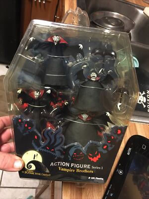 Nightmare Before Christmas ~VAMPIRE BROTHERS~ Action Figures- Jun Planning-VHTF!