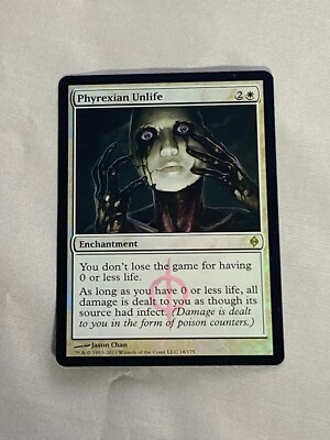 MTG FOIL Phyrexian Unlife New Phyrexia Magic the Gathering