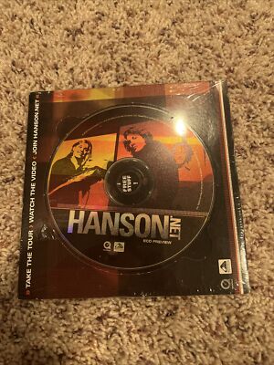 Hanson: Hanson.net ECD Preview MUSIC Video Promo CD With  if Only  Video- Sealed