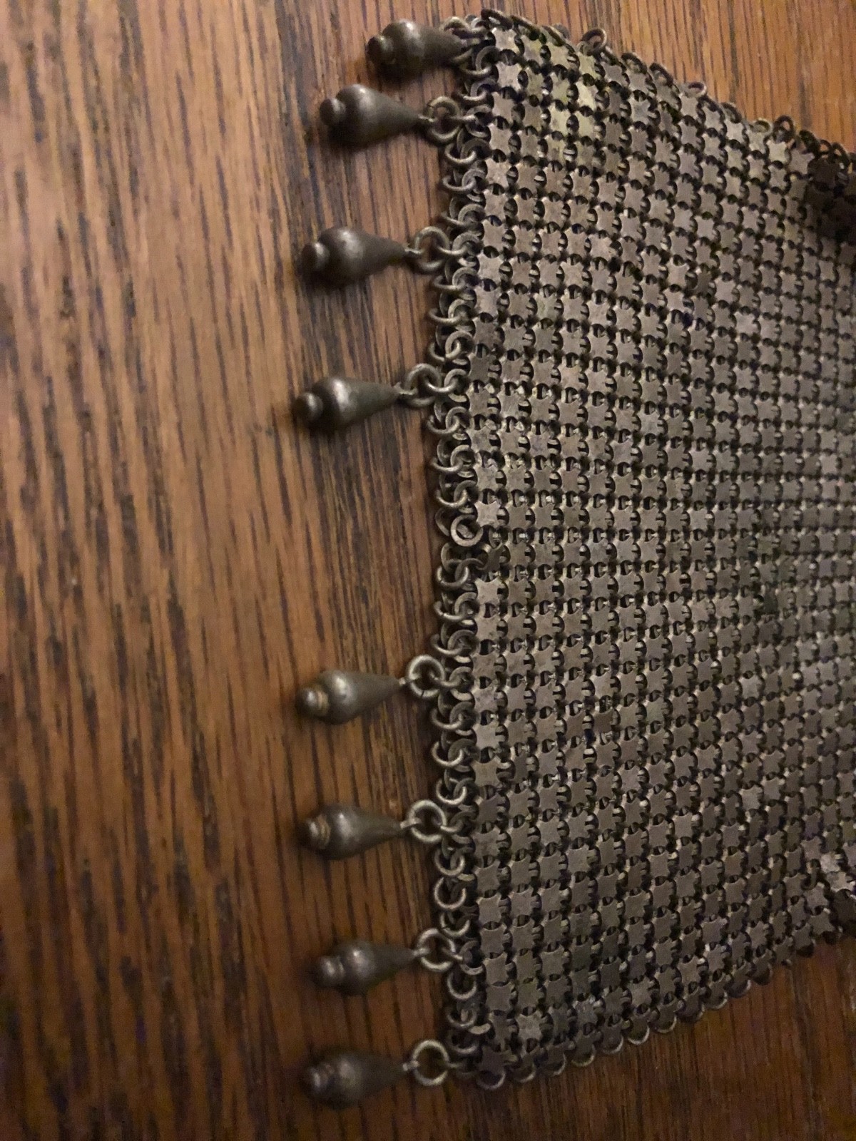 Vintage Metal Mesh Change Purse, Chain Mail, Exquisite