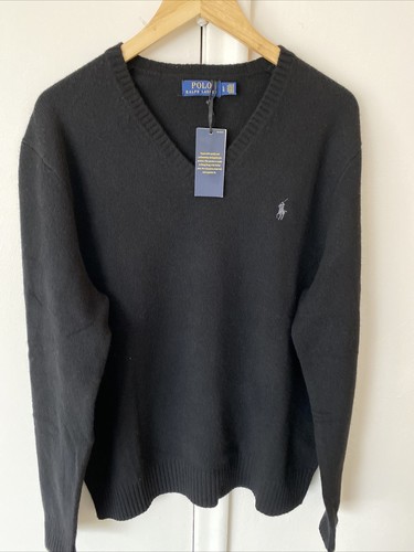 Polo Ralph Lauren 211965103001 関税送料込 polo ralph lauren mens cashmere sweater L NWT Made In Hong