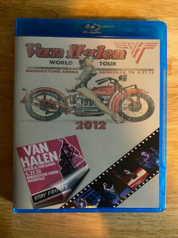 Van Halen - Live in Nashville 2012 Blu-ray Eddie Edward David Lee Roth