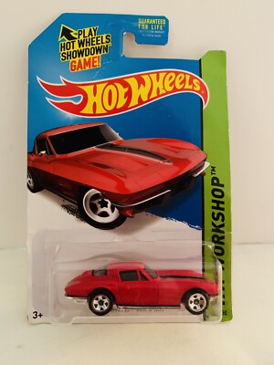 Hot Wheels Workshop '64 Corvette Sting Ray Car Figure (223/250)