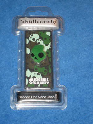 Skullcandy Silicone iPod Nano-Case ISN GRN NEW