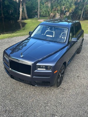 2022 Rolls-Royce Cullinan  2022 Rolls-Royce Cullinan SUV Blue AWD Automatic