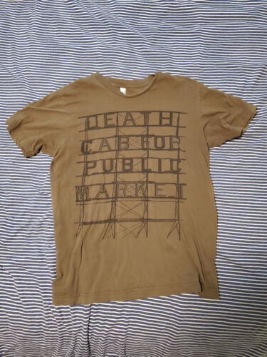 Death Cab for Cutie T-Shirt Unisex Medium Combed Cotton; Pike Place Market