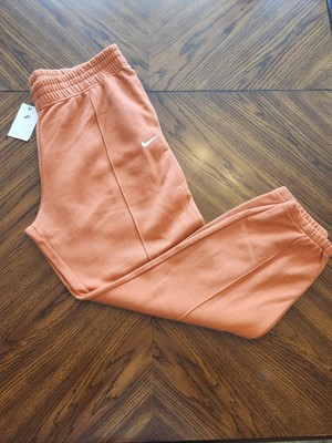 Nike NSW Sportswear Essential Collection Burnt Orange Fleece Pants Size XXL NEW