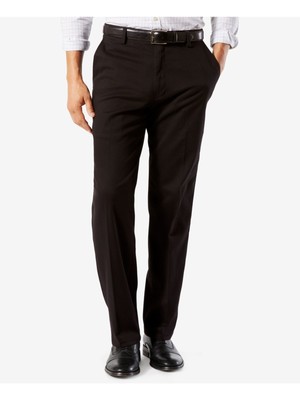 

DOCKERS Мужские черные классические брюки, Черный, 328960004