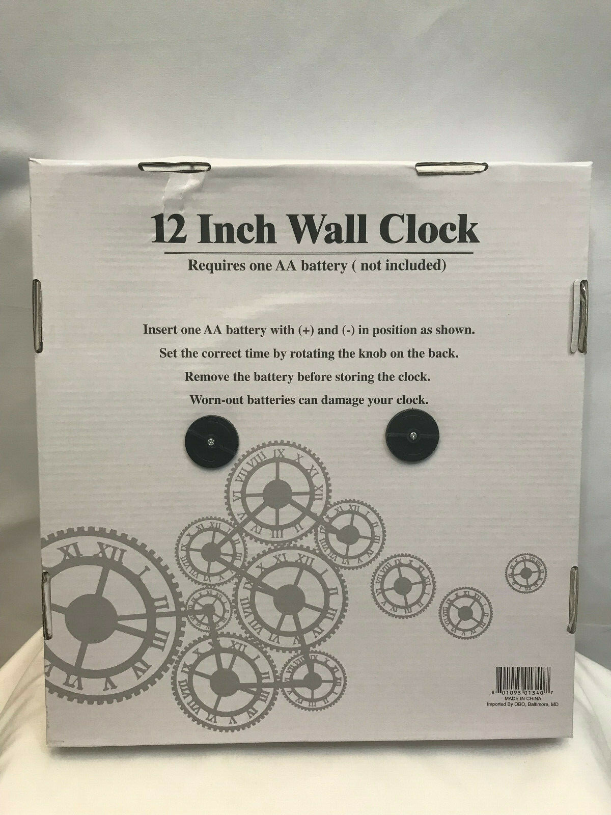 Harley Davidson New Factory Sealed 12in. Wall Hanging Clock