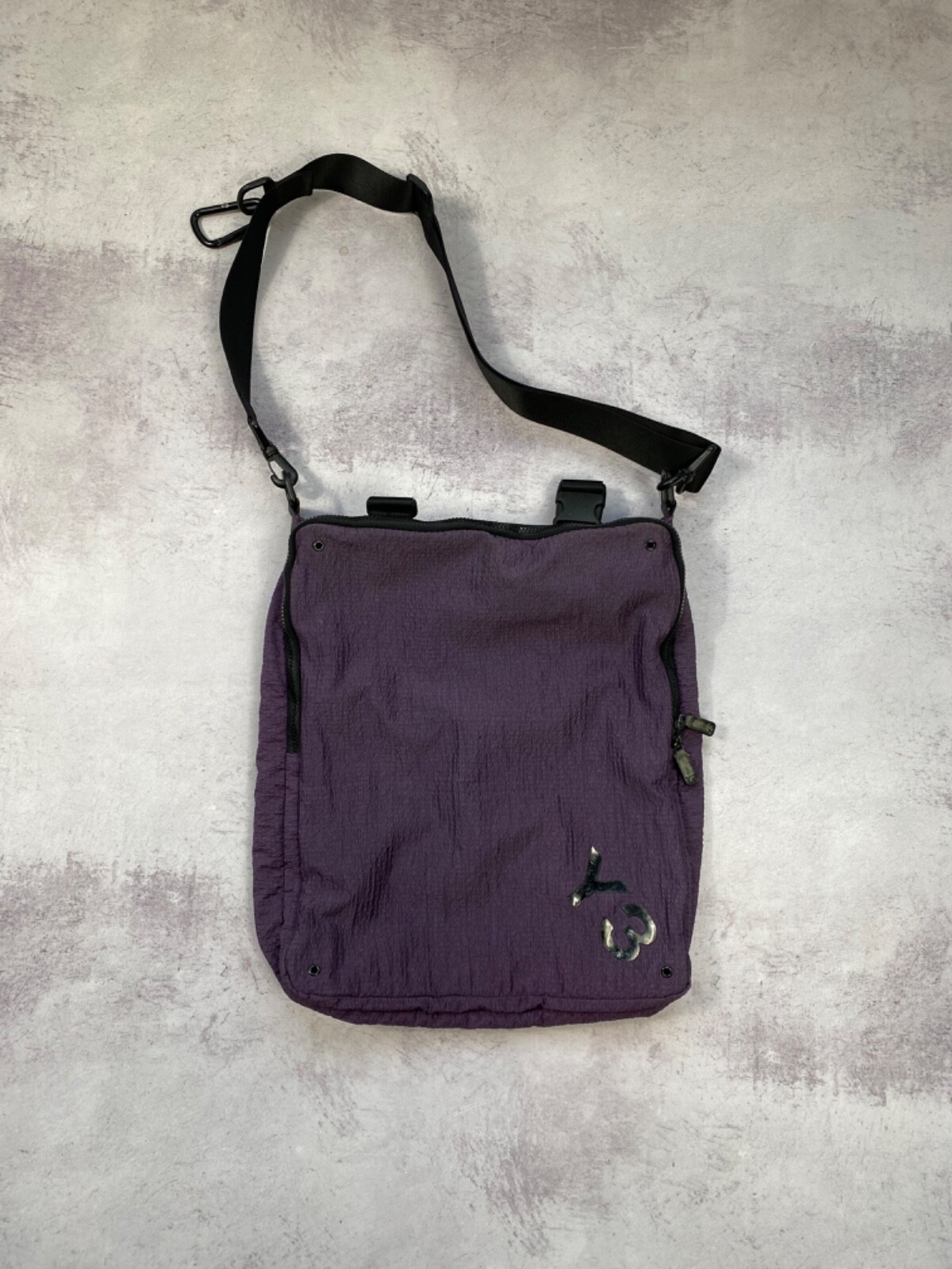 【Yohji Yamamoto】NY WASHER TWILL 3-POCKET BODY BAG NY WASHER TWILL 3-POCKET BODY BAG – THE SHOP YOHJI YAMAMOTO
