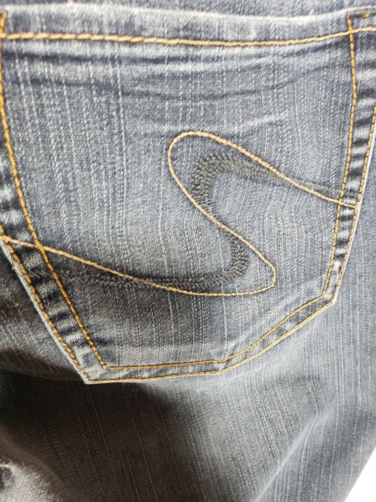 Mens Silver Jeans Suki Straight Leg 