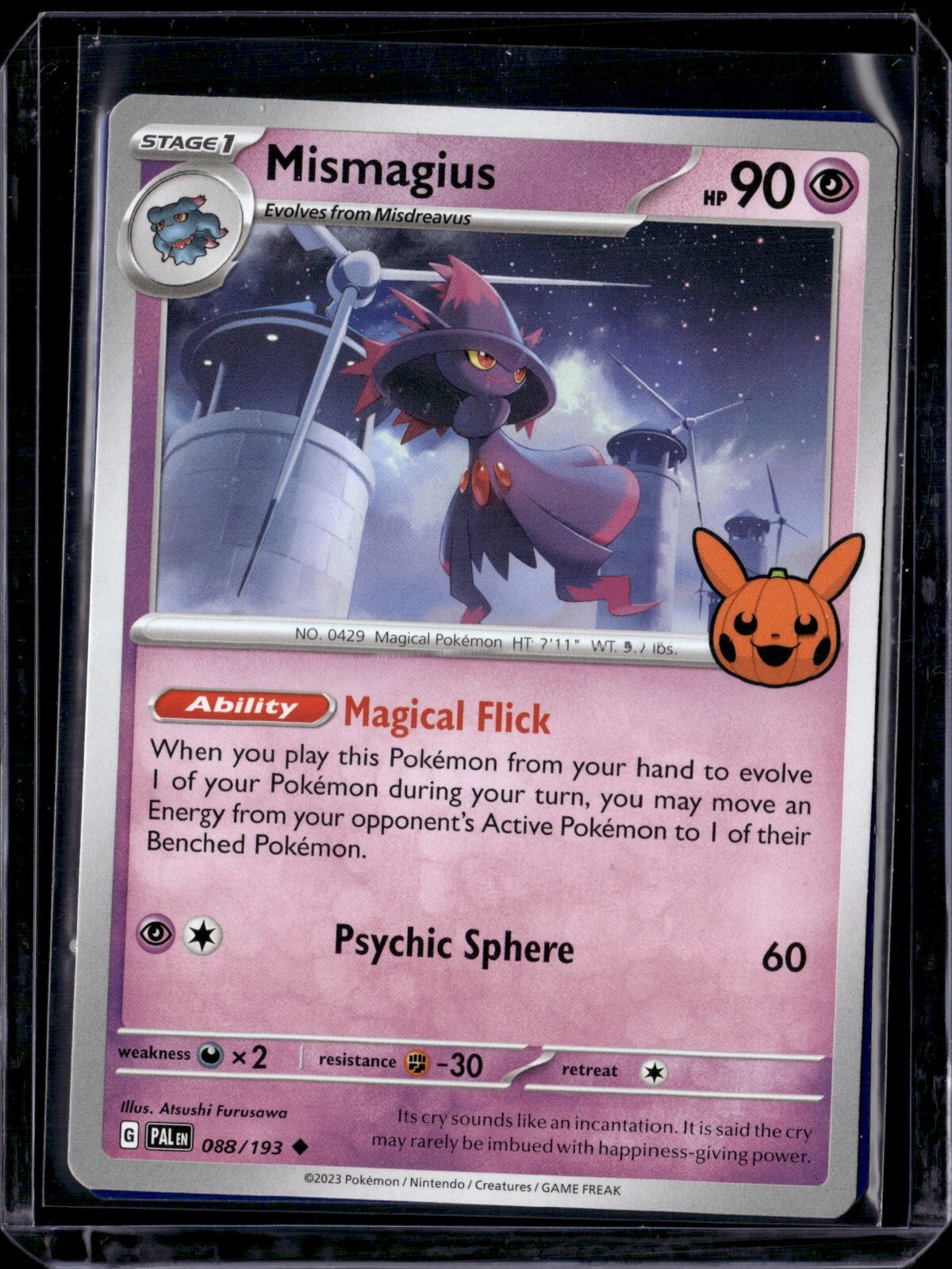 Pokemon - Mismagius - 088/193 - Trick Or Trade - NM/M | eBay
