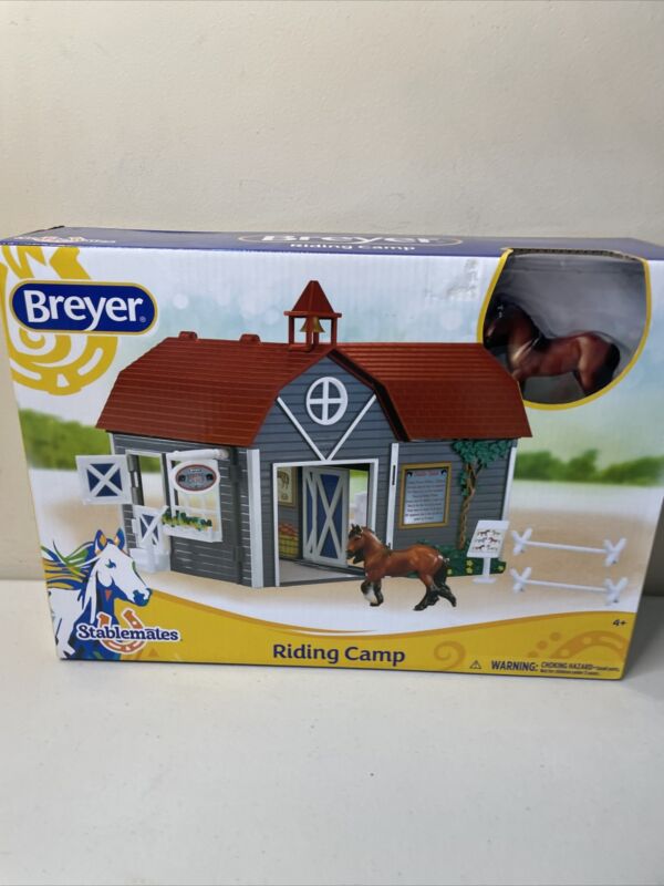 Breyer Stablemates Riding Camp #59212 New NRFB 2019 With Horse
