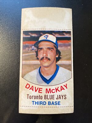1977 Hostess Cupcakes #130 Dave McKay Uncut Card (A)