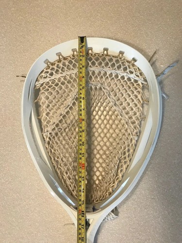 WARRIOR NEMESIS LACROSSE GOALIE STICK WHITE HEAD AXIS SHAFT 56.5