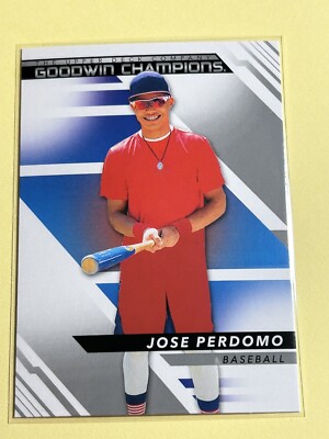 2022 Upper Deck Goodwin Champions Base Jose Perdomo Baseball #8