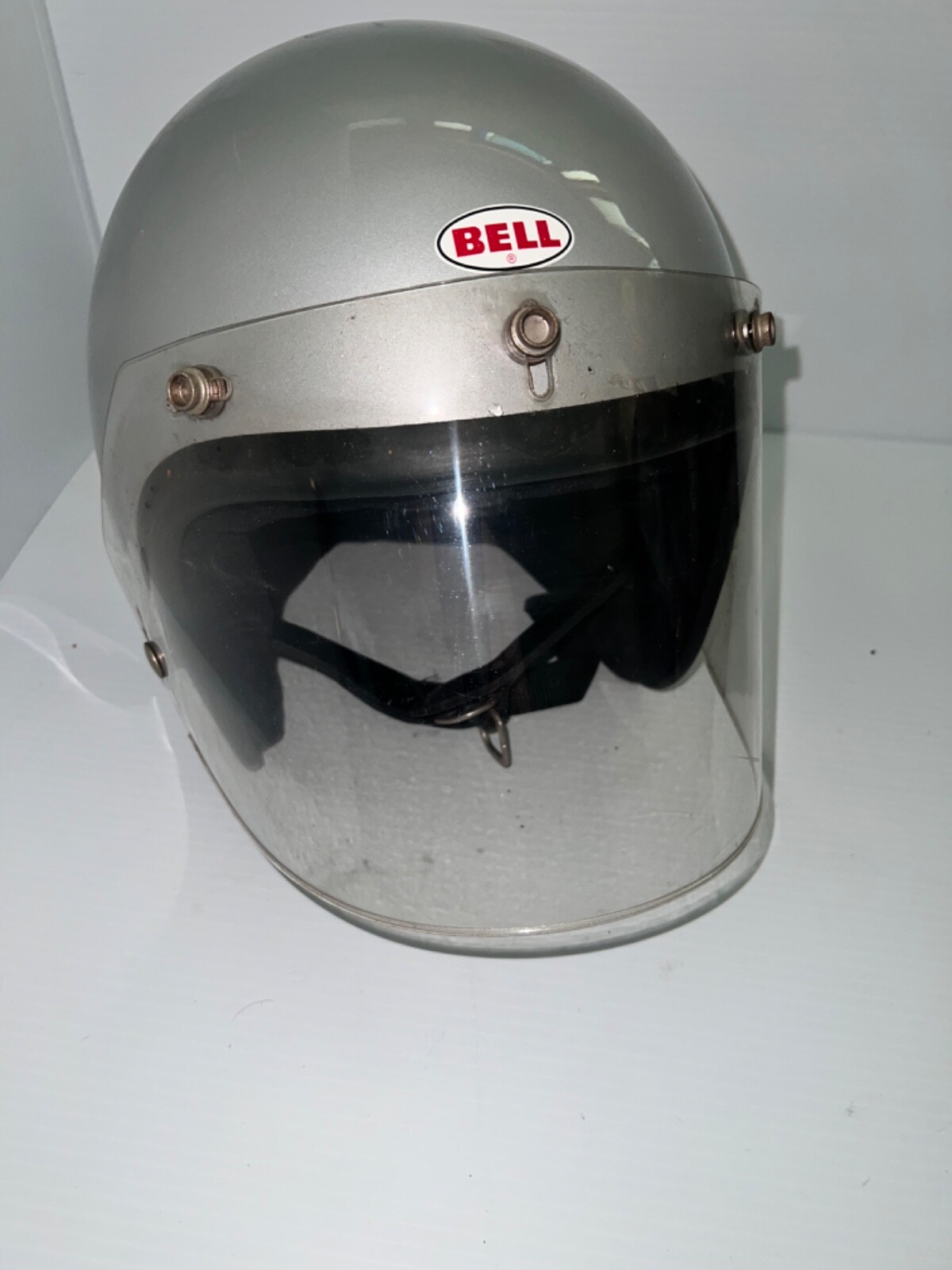 BELL SUPER MAGNUM 1970年製 Vintage Bell SUPER MAGNUM 1970 Helmet Size 7 1/4 (S/M) Silver | eBay