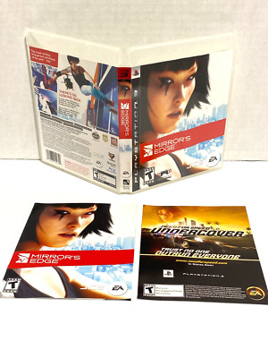 Mirror's Edge PS3 Original Case Art and Manual Booklet ONLY NO GAME