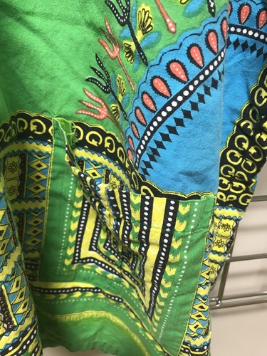 Men's Flashback & Freedom Shirt With Pockets Green Multi-color Size Medium