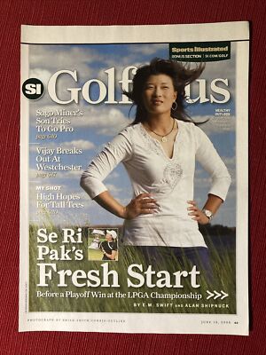 Se Ri Pak Wins LPGA Championship 3-page 2006 Print Article - Great To Frame!