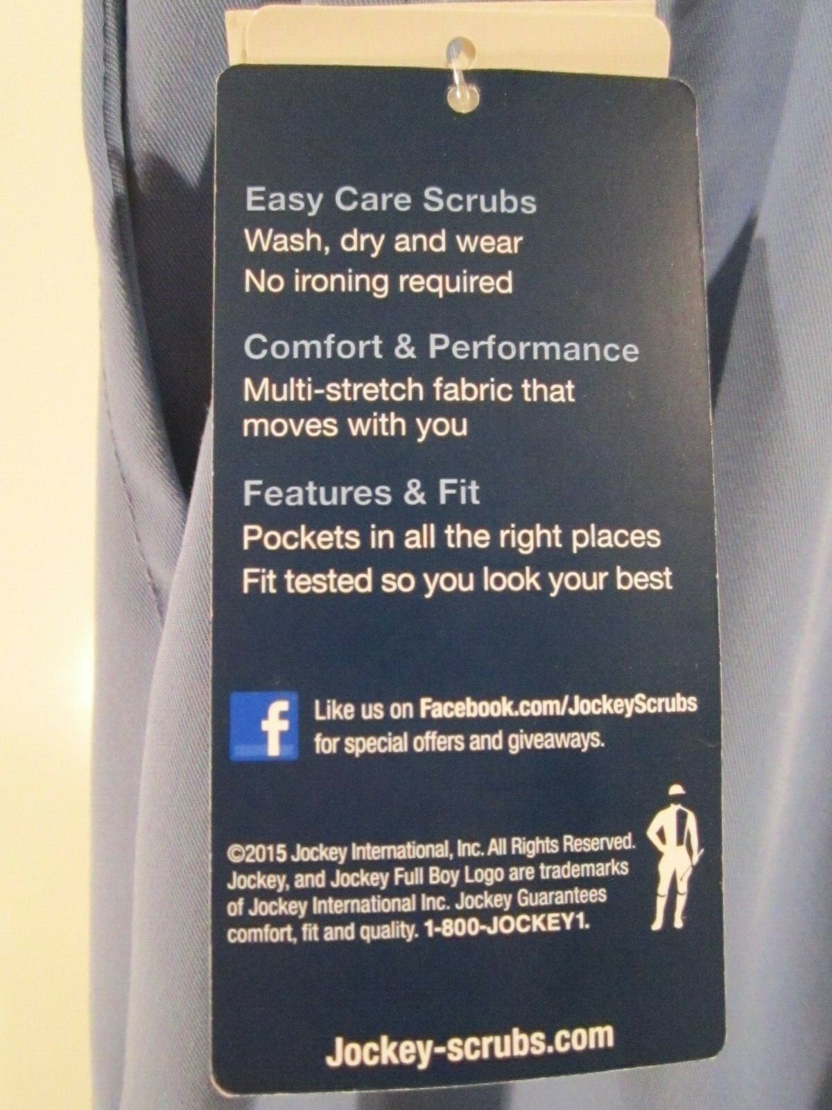 NWT Womens Scrub Pants by Jockey, Size ST