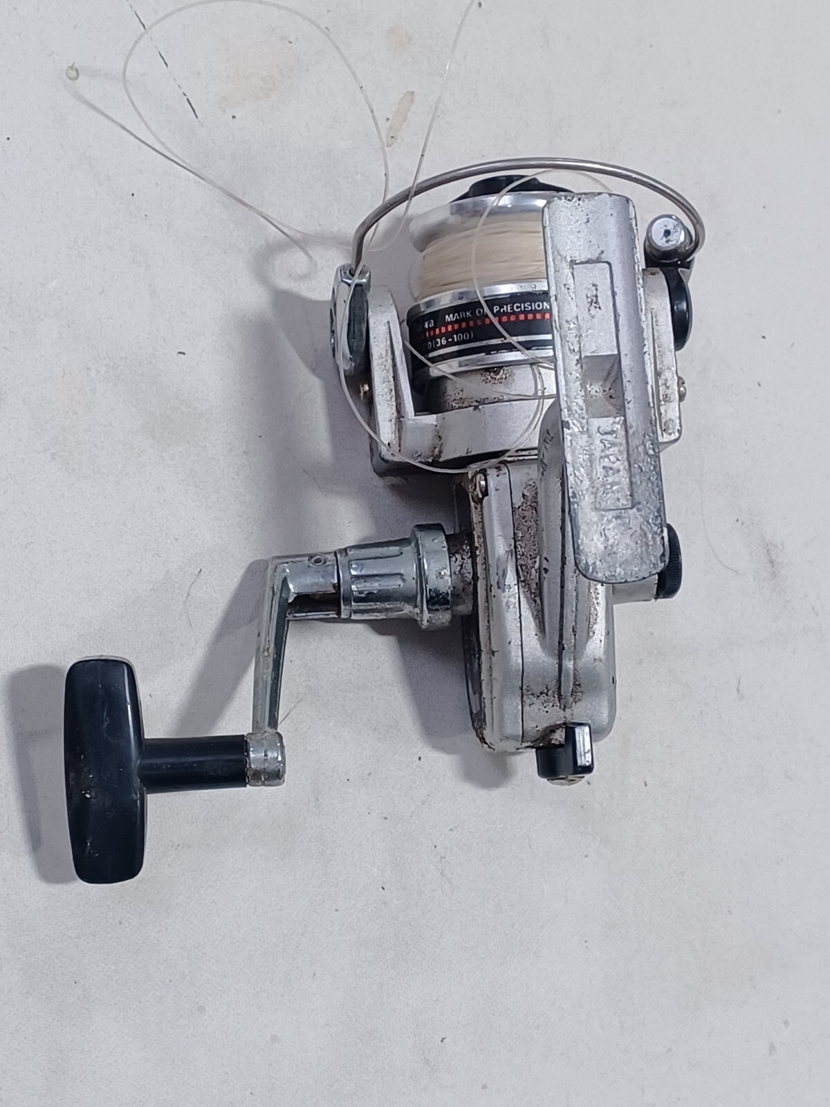 Vintage Daiwa 100X Fresh Water Spinning Reel Made in Japan