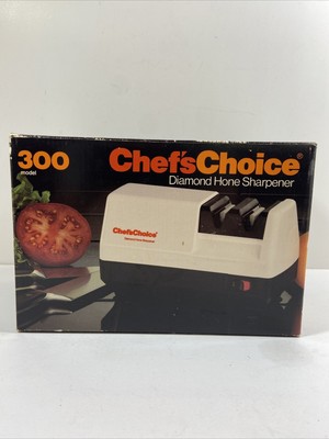 Chef's Choice Model 300 Electric Diamond Hone Knife Sharpener in Box