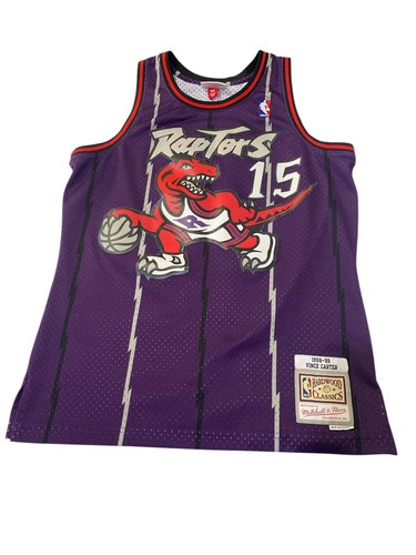 Preowned Vintage Mitchell & Ness NBA Toronto Raptors #15 Vince