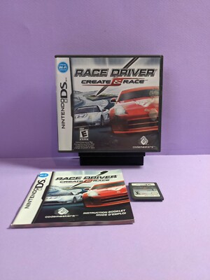 Race Driver Create & Race -- Nintendo DS Game -- Complete