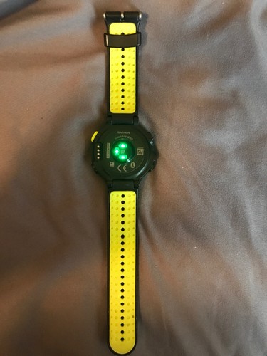 Garmin Forerunner 235 GPS Watch black and neon. Charger Included