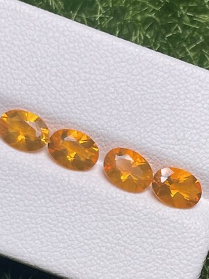 2.03Ct Clearance Sale Natural Earth Mine Mexican Fire Opal Loose Gemstone