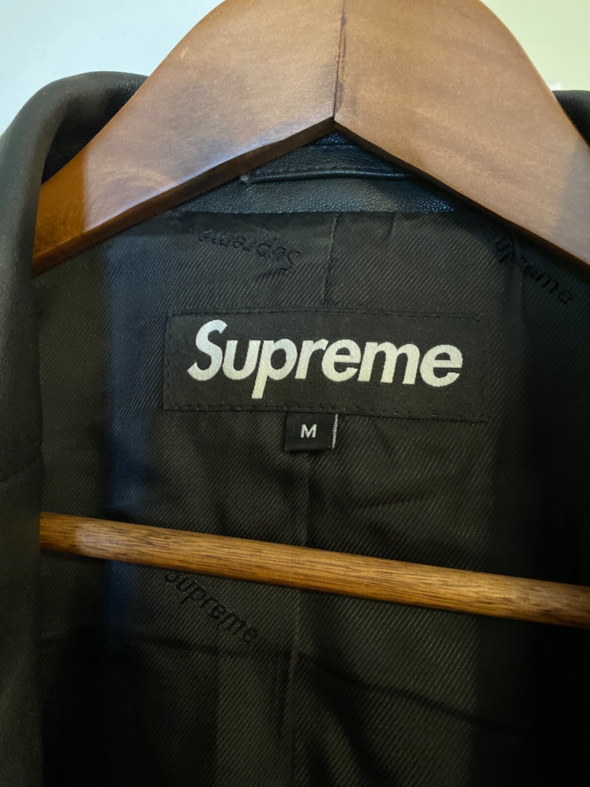 Supreme Leather Blazer SS19 | eBay