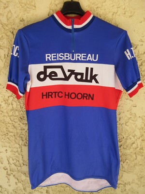 Maillot cycliste HRTC HOORN vintage REISBUREAU jzersey shirt trikot camiseta M