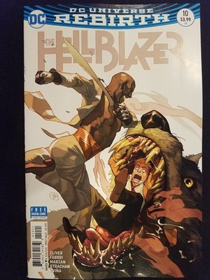 Hellblazer # 10 DC Universe Rebirth (1st Print) Variant