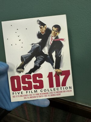 OSS 117 Five Film Collection  - Kino Lorber (Cardboard Slip Cover ONLY) 