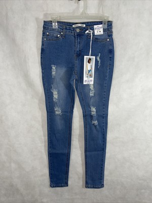 Best Quality Brand Distressed Skinny Jeans 9 M Blue