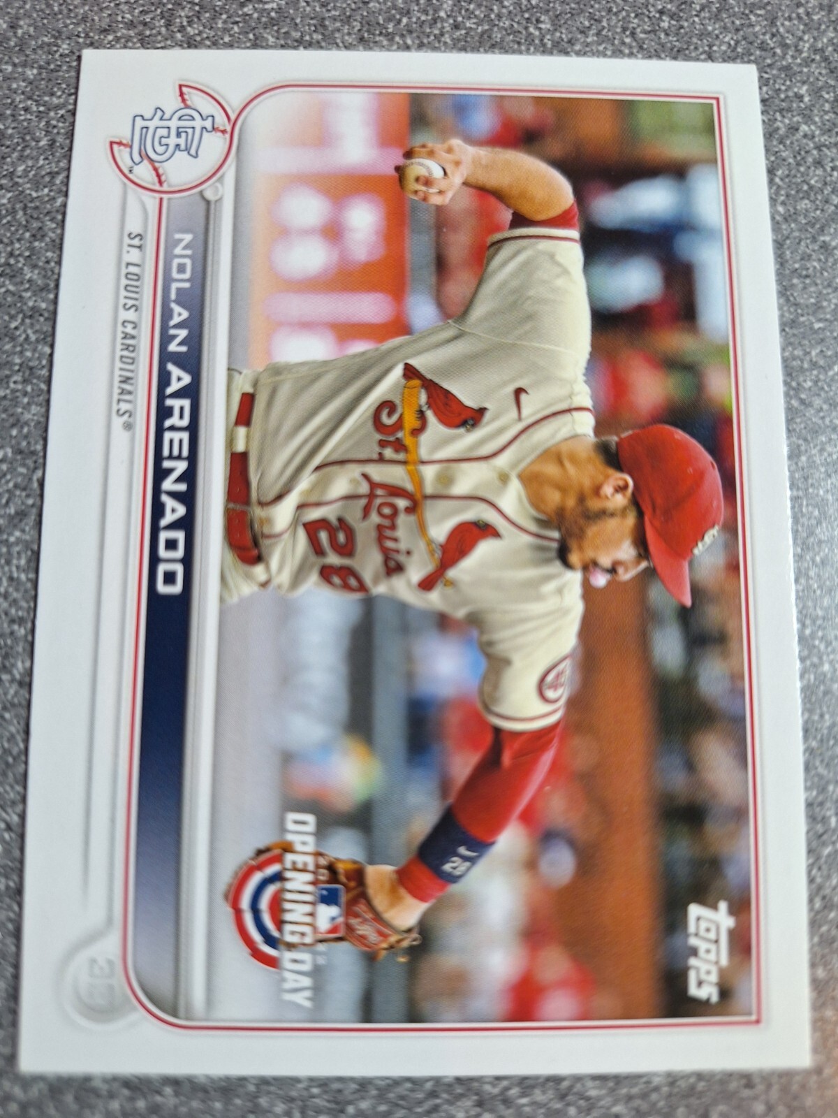 2022 Topps Opening Day - Fielding #31 Nolan Arenado g131