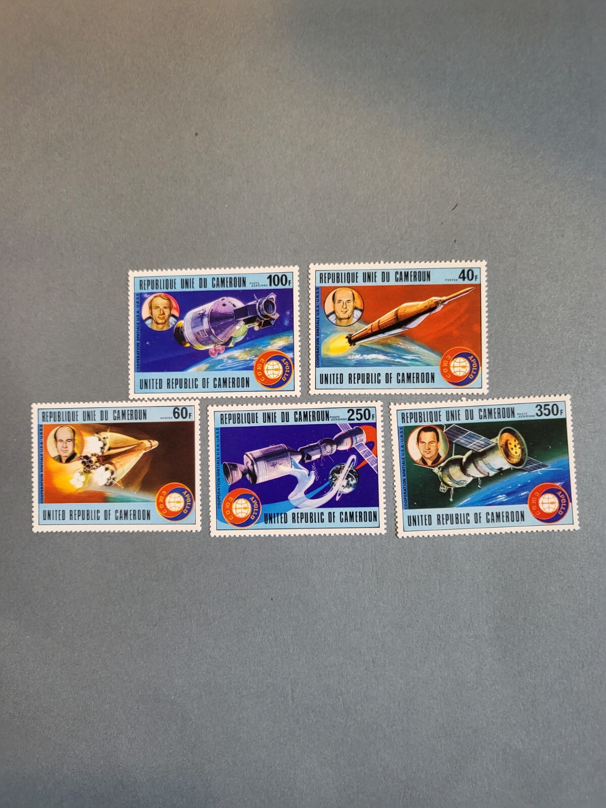 Stamps Cameroun Scott #633-4, C256-8 nh | eBay