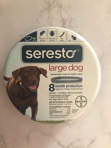 New Bayer Seresto Flea Tick Collar Large ...